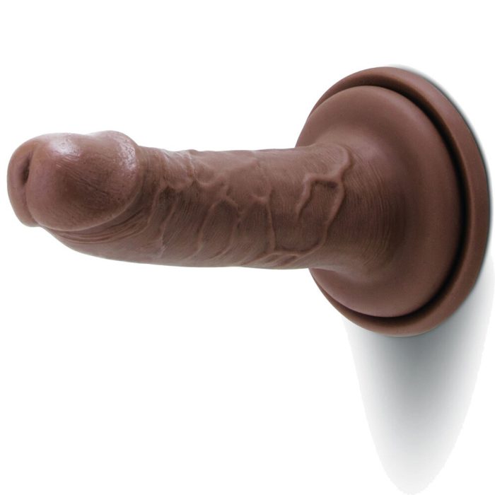 Me You Us Bulbous Head Ultra Cock 6 Inch Dildo Flesh Brown - Image 2