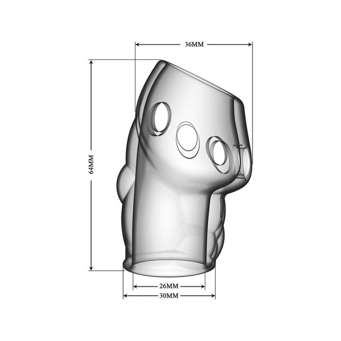 Oscar Penis Sleeve Clear - Image 2