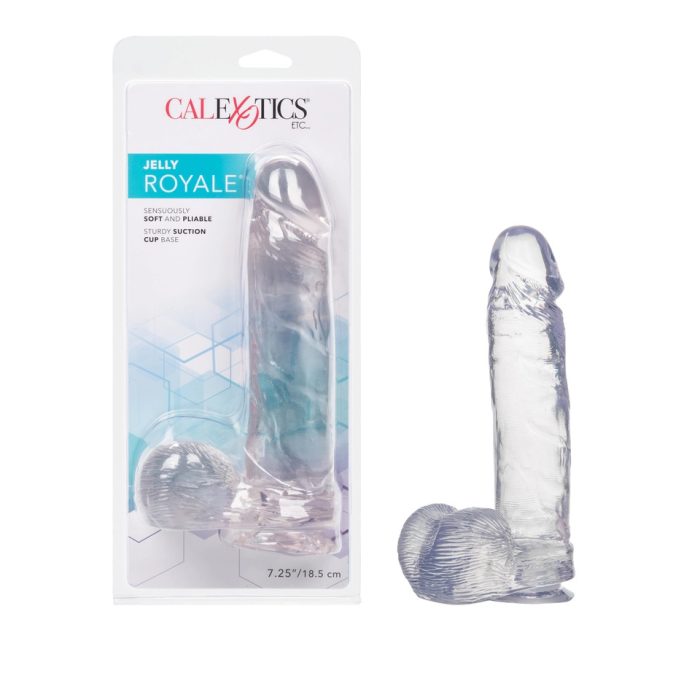 Jelly Royale 7.25 Inch Dong Clear - Image 4