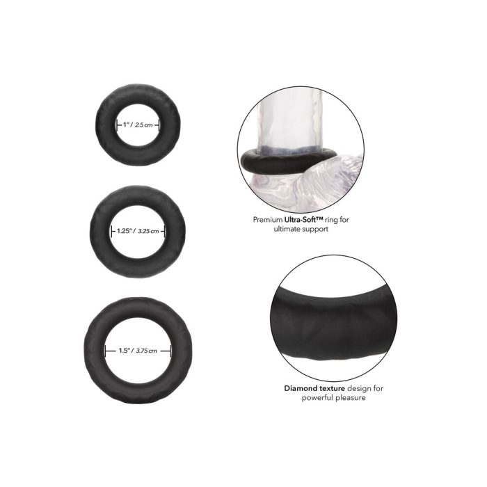 Link Up Ultra Soft Supreme Cock Ring Set - Image 2