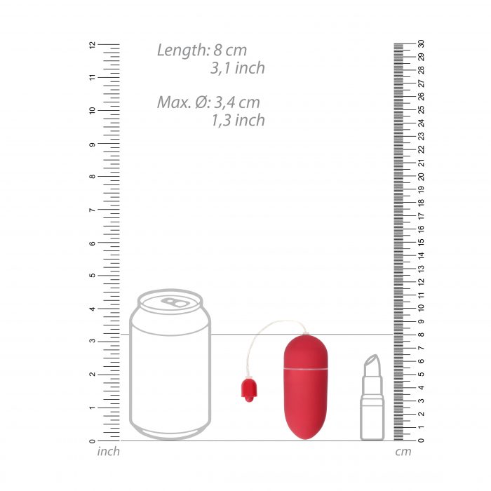 Vibrating Egg 10 Speed Red - Image 4